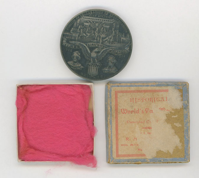 1892-1893&nbsp;Columbian World&rsquo;s Fair Medal by Boldenweck Co. in Original Box