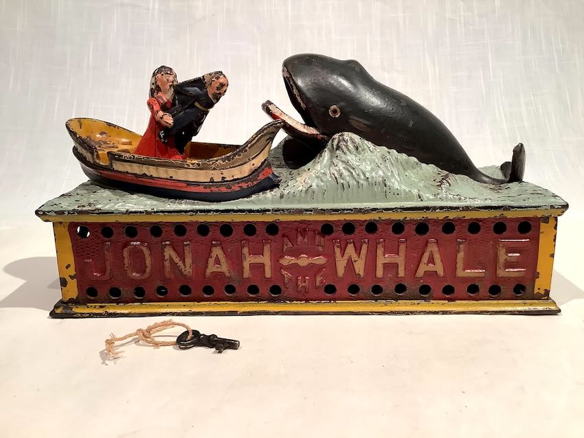 Jonah & the Whale Mechanical Bank